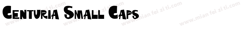 Centuria Small Caps字体转换